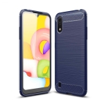 قاب محافظ ژله ای سامسونگ Fiber Carbon Rugged Armor Case For Samsung Galaxy A01