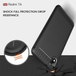 قاب محافظ ژله ای شیائومی Fiber Carbon Rugged Armor Case For Xiaomi Redmi 7A