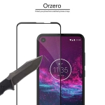 محافظ صفحه نمایش تمام چسب با پوشش کامل موتورولا Full Glass Screen Protector For Motorola One Action