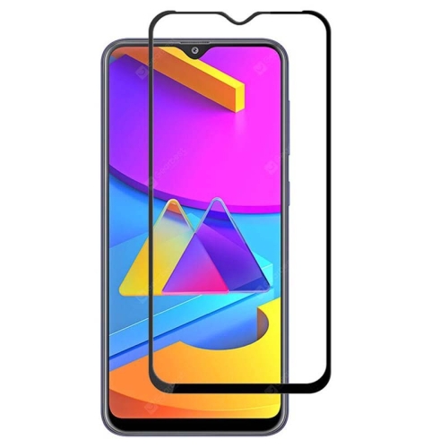 محافظ صفحه نمایش تمام چسب با پوشش کامل سامسونگ Full Glass Screen Protector For Samsung Galaxy M10s