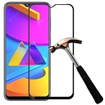 محافظ صفحه نمایش تمام چسب با پوشش کامل سامسونگ Full Glass Screen Protector For Samsung Galaxy M10s