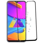 محافظ صفحه نمایش تمام چسب با پوشش کامل سامسونگ Full Glass Screen Protector For Samsung Galaxy M10s