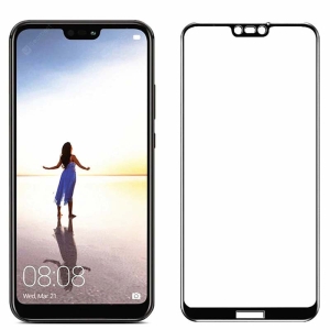 محافظ صفحه نمایش مات تمام چسب با پوشش کامل هواوی Full Matte Glass Screen Protector For Huawei P20 Lite / Nova 3e