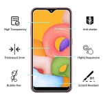 محافظ صفحه نمایش شیشه ای Glass Screen Protector For Samsung Galaxy A01