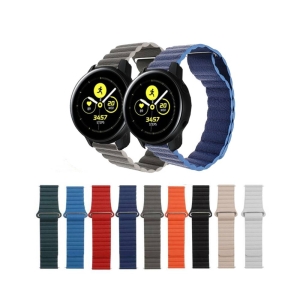 بند چرمی ساعت هوشمند سامسونگ Galaxy Watch Active مدل Leather Loop