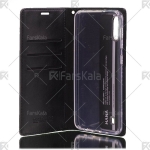 کیف محافظ چرمی سامسونگ Molan Cano leather Cover Samsung Galaxy A10