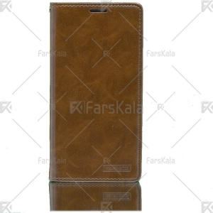 کیف محافظ چرمی سامسونگ Molan Cano leather Cover Samsung Galaxy A10