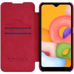 کیف محافظ چرمی نیلکین سامسونگ Nillkin Qin Case For Samsung Galaxy A01