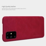 کیف محافظ چرمی نیلکین سامسونگ Nillkin Qin Case For Samsung Galaxy S20 Plus
