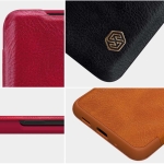 کیف محافظ چرمی نیلکین سامسونگ Nillkin Qin Case For Samsung Galaxy S20 Ultra