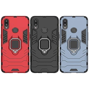 قاب محافظ انگشتی سامسونگ Ring Holder Iron Man Armor Case Samsung Galaxy A10s
