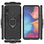 قاب محافظ انگشتی سامسونگ Ring Holder Iron Man Armor Case Samsung Galaxy A20s