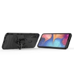 قاب محافظ انگشتی سامسونگ Ring Holder Iron Man Armor Case Samsung Galaxy A20s