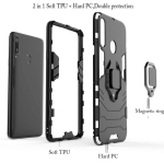 قاب محافظ انگشتی سامسونگ Ring Holder Iron Man Armor Case Samsung Galaxy A20s