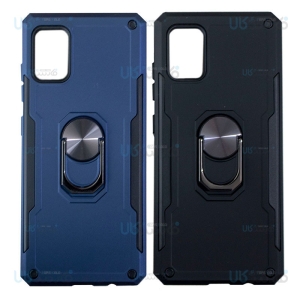 قاب محافظ انگشتی سامسونگ Ring Kickstand Shockproof Case Samsung Galaxy A51