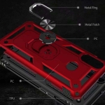 قاب محافظ انگشتی سامسونگ Ring Rugged Hybrid Armor 360 Case Samsung Galaxy A10s