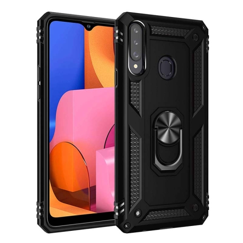 قاب محافظ انگشتی سامسونگ Ring Rugged Hybrid Armor 360 Case Samsung Galaxy A20s