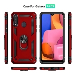 قاب محافظ انگشتی سامسونگ Ring Rugged Hybrid Armor 360 Case Samsung Galaxy A20s