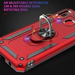 قاب محافظ انگشتی سامسونگ Ring Rugged Hybrid Armor 360 Case Samsung Galaxy A30