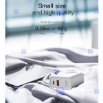 شارژر دیواری دو پورت Baseus Speedy PPS QC3.0 5A Charger 30W CCFS-A02