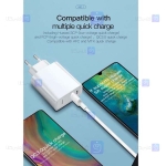 شارژر دیواری دو پورت Baseus Speedy PPS QC3.0 5A Charger 30W CCFS-A02