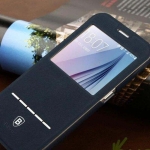 کیف محافظ کلاسوری بیسوس سامسونگ Baseus Terse Leather Case For Samsung Galaxy S6