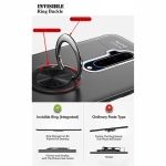 قاب ژله ای طرح چرم انگشتی وان پلاس Becation A.F Magnetic Ring For OnePlus 7T Pro