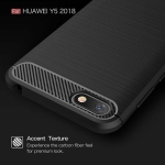 قاب محافظ ژله ای هواوی Fiber Carbon Rugged Armor Case For Huawei Y5 Prime 2018