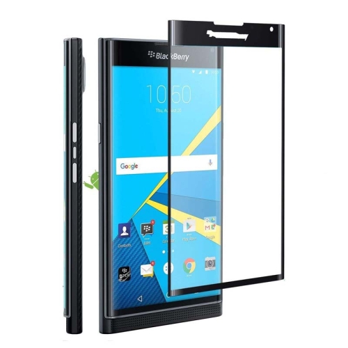 محافظ صفحه نمایش تمام چسب با پوشش کامل بلک بری Full Glass Screen Protector For BlackBerry Priv