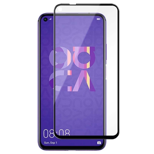 محافظ صفحه نمایش تمام چسب با پوشش کامل هواوی Full Glass Screen Protector For Huawei Nova 5T