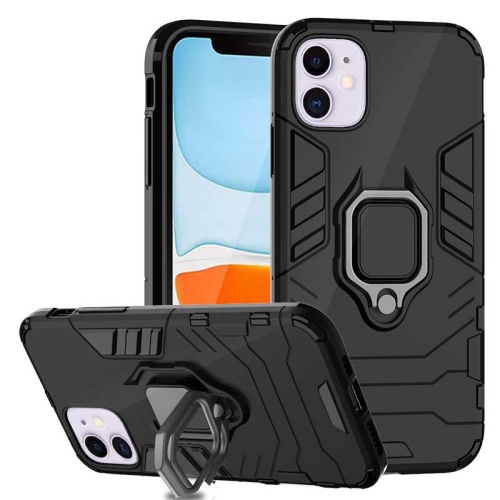 قاب محافظ انگشتی اپل Ring Holder Iron Man Armor Case Apple iPhone 11