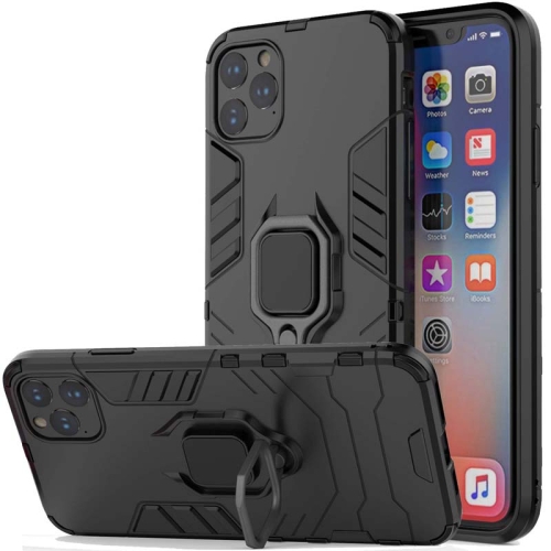 قاب محافظ انگشتی اپل Ring Holder Iron Man Armor Case Apple iPhone 11 Pro Max