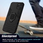 قاب محافظ انگشتی اپل Ring Holder Iron Man Armor Case Apple iPhone 11 Pro Max