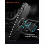 قاب محافظ انگشتی اپل Ring Holder Iron Man Armor Case Apple iPhone X /XS