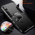 قاب محافظ انگشتی اپل Ring Holder Iron Man Armor Case Apple iPhone X /XS