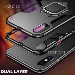قاب محافظ انگشتی اپل Ring Holder Iron Man Armor Case Apple iPhone X /XS