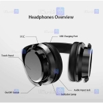 هدفون بلوتوث زیلوت Zealot B21 Super Bass Wireless Headphone