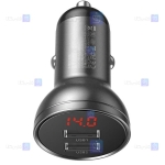 شارژر فندکی دو پورت بیسوس Baseus Digital Car Charger CCBX-0G Dual USB