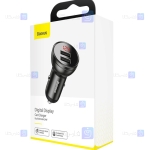 شارژر فندکی دو پورت بیسوس Baseus Digital Car Charger CCBX-0G Dual USB