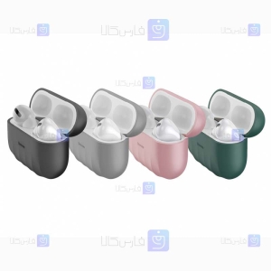 کاور سیلیکونی ایرپاد پرو Baseus Shell Pattern Case Airpods Pro