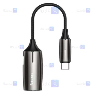 مبدل تایپ سی به تایپ سی و صدا بیسوس Baseus Type-C To Type-C&3.5mm Adapter L60