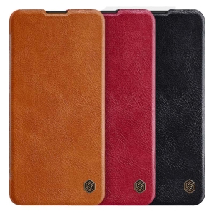 کیف محافظ چرمی نیلکین هواوی Nillkin Qin Case For Huawei P40