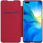 کیف محافظ چرمی نیلکین هواوی Nillkin Qin Case For Huawei P40 Pro