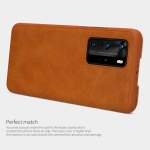 کیف محافظ چرمی نیلکین هواوی Nillkin Qin Case For Huawei P40 Pro