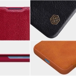 کیف محافظ چرمی نیلکین شیائومی Nillkin Qin Case For Xiaomi Mi 10 Mi 10 Pro