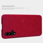 کیف محافظ چرمی نیلکین هواوی Nillkin Qin Leather Case For Huawei nova 5T