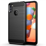 قاب محافظ ژله ای سامسونگ Fiber Carbon Rugged Armor Case For Samsung Galaxy A11