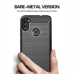 قاب محافظ ژله ای سامسونگ Fiber Carbon Rugged Armor Case For Samsung Galaxy A11