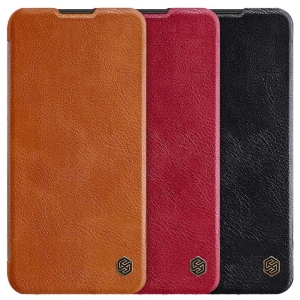 کیف محافظ چرمی نیلکین سامسونگ Nillkin Qin Case For Samsung Galaxy A11