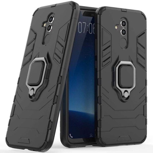 قاب محافظ ضد ضربه انگشتی هواوی Ring Holder Iron Man Armor Case Huawei Mate 20 Lite